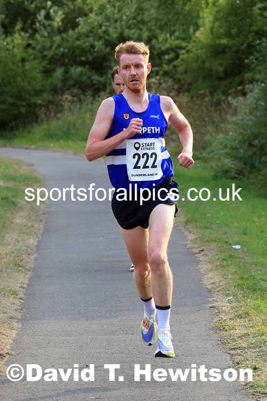 Mens 2022 Sunderland 5k Road Races, Silksworth, Sunderland, Thursday, july 21st, Photo: David T. Hewitson/Sports for All Pics